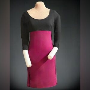 NWOT, Narciso Rodriguez for DesigNation color block dress Sz Sm